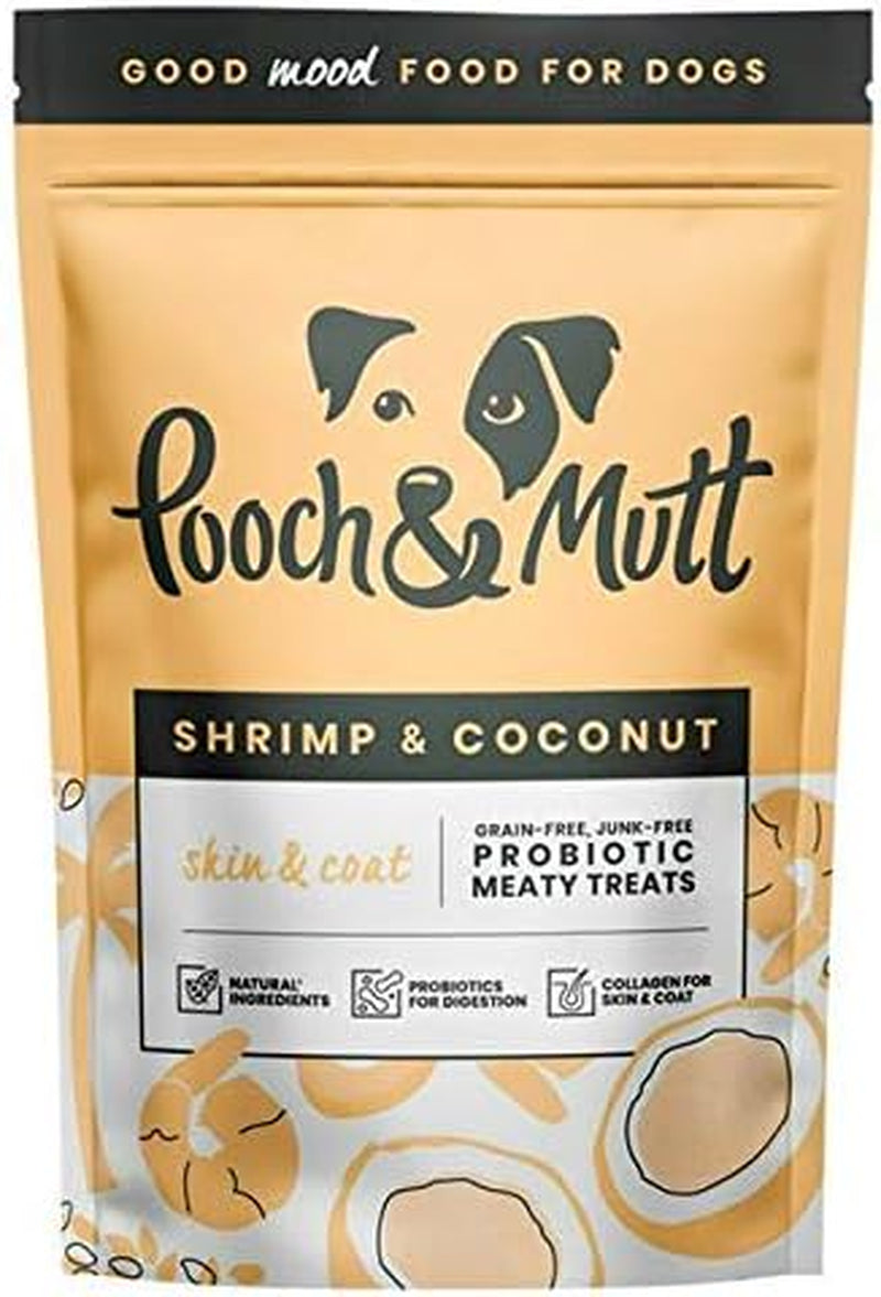 - Meaty Dog Treats (Grain Free), Shrimp & Coconut, Pack of 7X120G