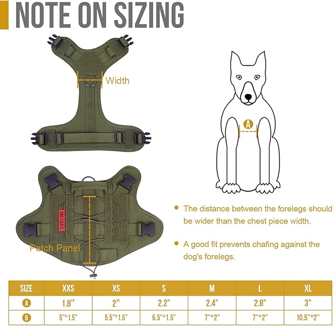 Tactical Dog Harness Vest