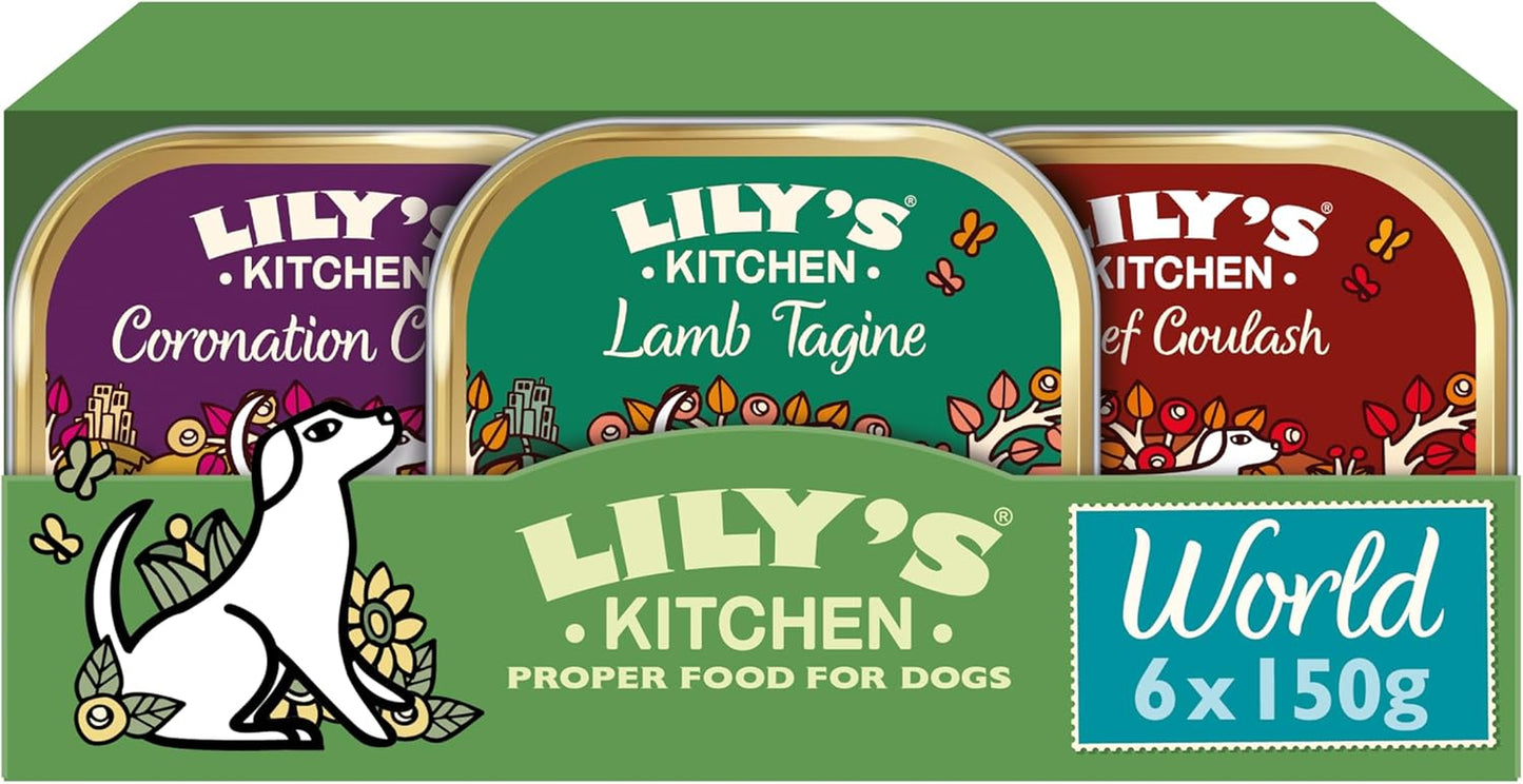 Natural Adult Wet Dog Food Tins Classic Dinners Variety Pack 12 X 400G