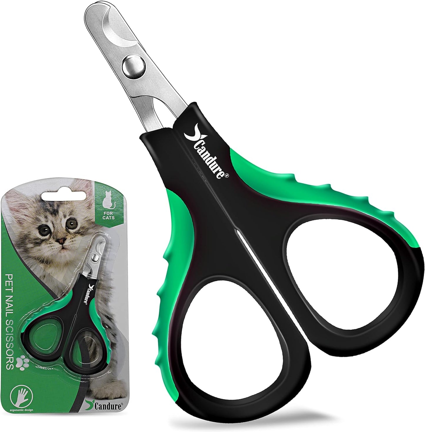 Dog Nail Clippers for Large, Medium and Small Breed Professional Pet Nail Clipper Suitable for Cats, Rabbits and Guinea Pigs with Safety Lock and Protective Guard to Avoid over Cutting (6")