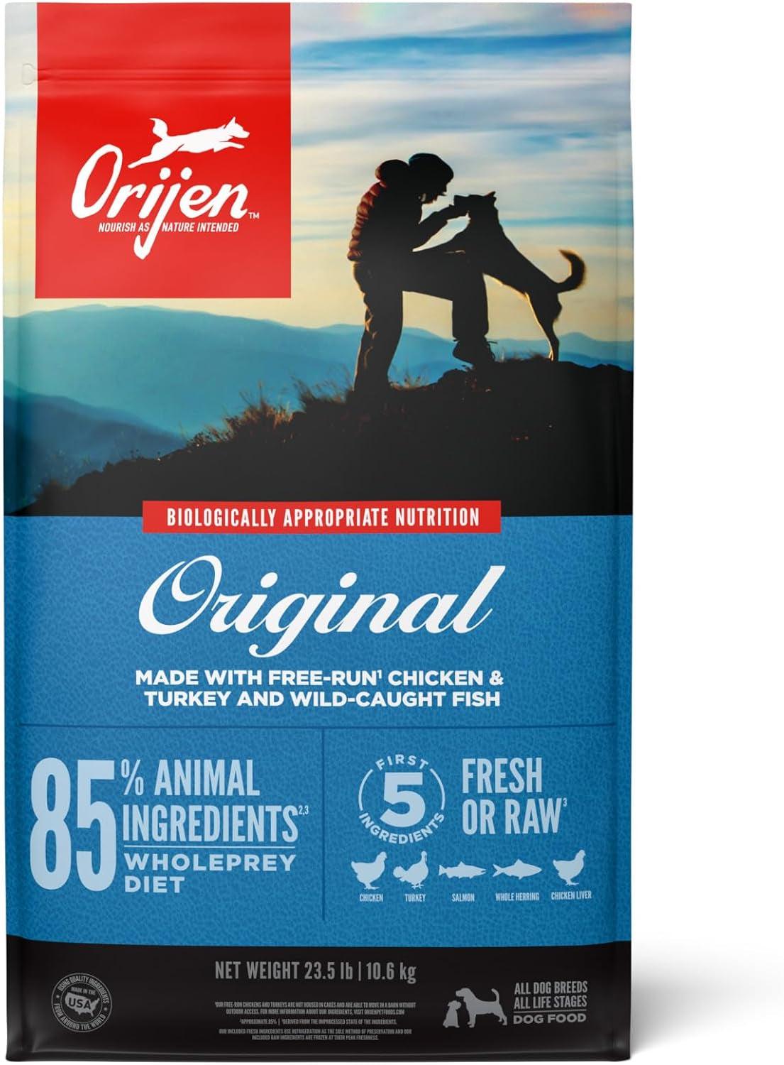 Dry Dog Food, Original, Biologically Appropriate & Grain Free