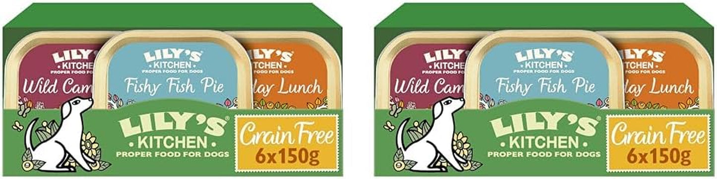 Natural Adult Wet Dog Food Tins Classic Dinners Variety Pack 12 X 400G